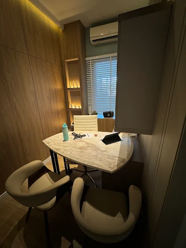 Sala de atendimento do Sea Spa, em Fortaleza